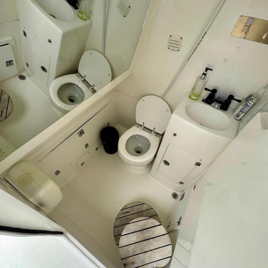 Baño privado a bordo